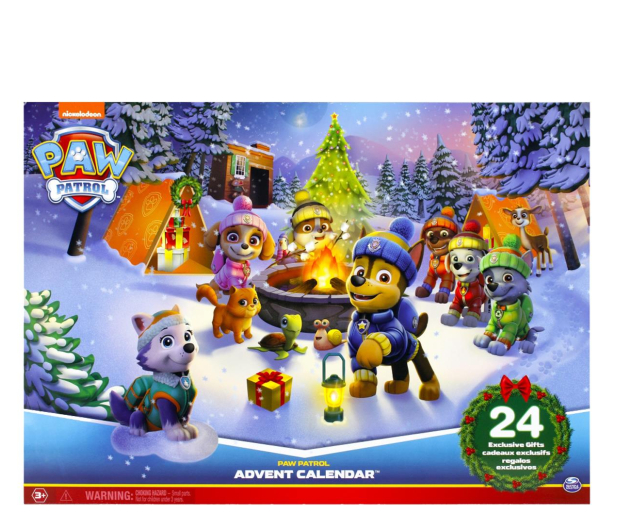 Spin Master Psi Patrol Kalendarz adwentowy - 1076877 - zdjęcie
